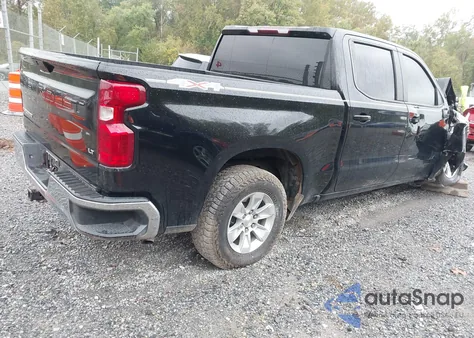 2022 Chevrolet Silverado 1500 Ltd 4Wd Short Bed Lt z USA, uszkodzony, nr VIN 1GCUYDED1NZ122270